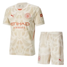 Manchester City Målmand Børn Tredje 2024-25 - Fodboldtrøjer (S/S)